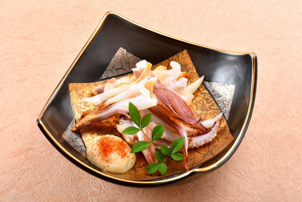 自家製真イカゲソ焼き